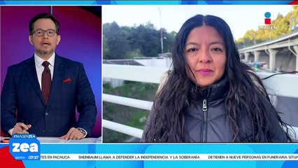 Así se encuentra la México-Pachuca previo al megabloqueo nacional