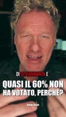 Robby Giusti - GLI ITALIANI NON VOTANO PIÙ, PERCHÈ? (24.11.25)