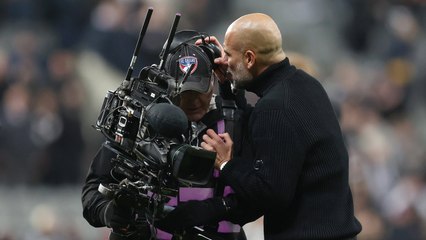 Pep Guardiola pide perdón tras altercado con un camarógrafo