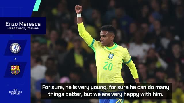 Watching Estevao, Yamal and Pedri is a treat for football purists - Maresca