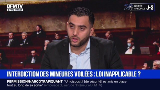 Interdire le voile à des mineures dans l'espace public: On tombe dans l'obsession islamophobe , dénonce Yassine Benyettou, président et fondateur du collectif Génération Espoir Dignité Résistance