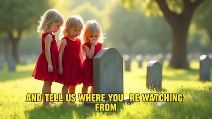 Millionaire CEO Sees Triplets Crying at His Wife’s Grave – Their Three Words Change His Life Forever