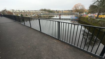 Otley Bridge replacement footway opens following major upgrade