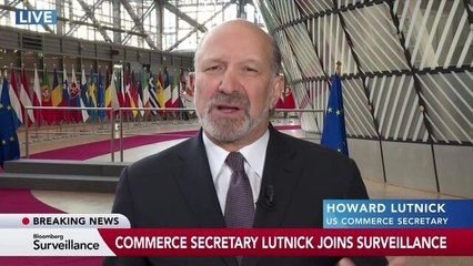 Lutnick Talks EU Tech Rules, Nvidia H200 Chips, SCOTUS Tariff