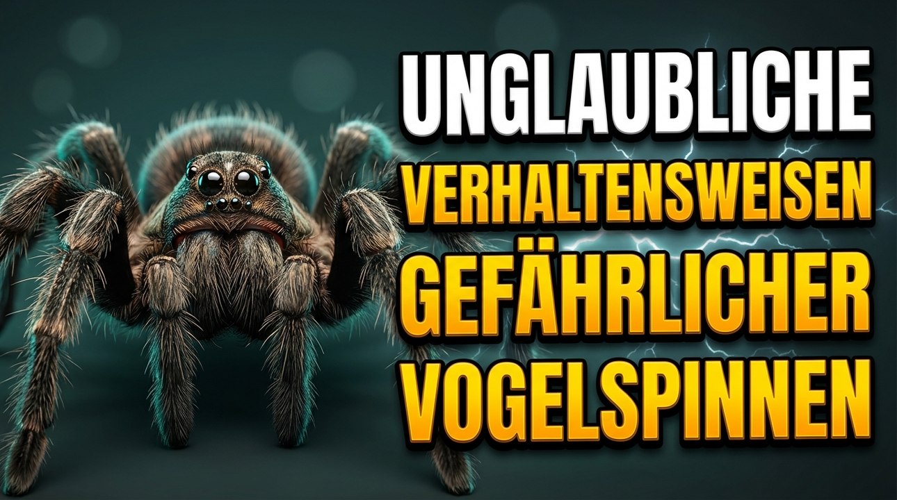 Gefährliche Vogelspinnen: Unglaubliche Verhaltensweisen enthüllt
