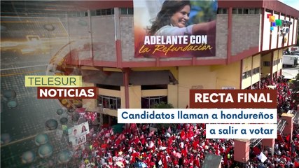 Aspirantes a la presidencia hondureña cierran su campaña electoral