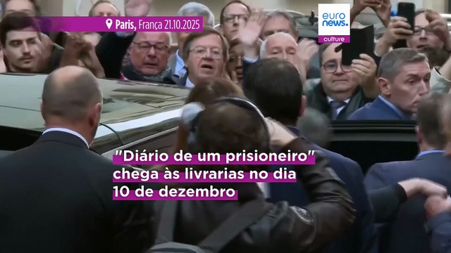 França: Sarkozy vai publicar memórias dos 20 dias na prisão