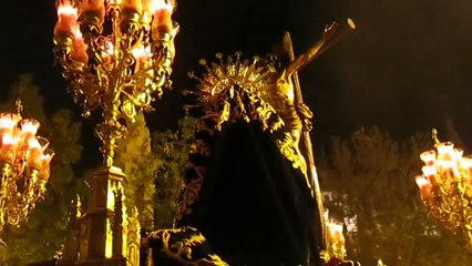 Cristo de las Misericordias (Santa Cruz) en la Plaza del Triunfo 2015  PARTE 2