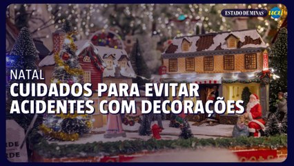Como evitar acidentes com a decoração de Natal