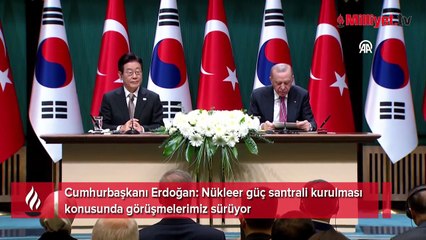 Cumhurbaşkanı Erdoğan: Nükleer Güç Santrali kurulumu görüşmeleri sürüyor