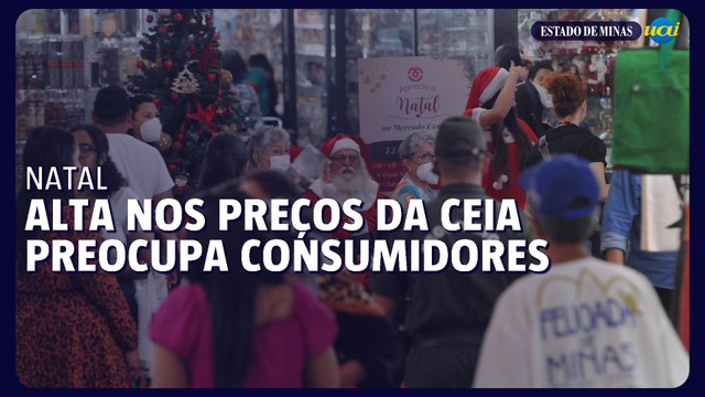 Preços dos produtos para ceia de Natal não param de subir