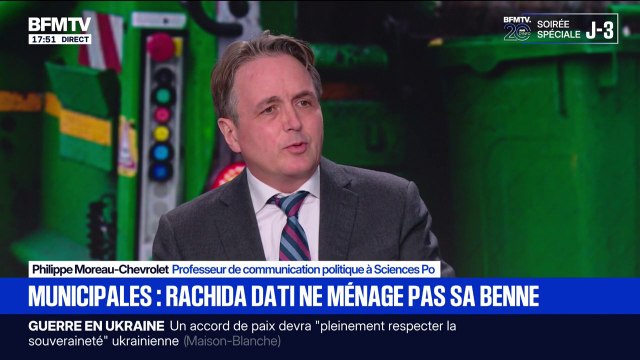 Vidéo de Rachida Dati avec les éboueurs: C'est du Donald Trump, mais elle s'inspire aussi de Valérie Pécresse , observe Philippe Moreau-Chevrolet (Sciences Po)