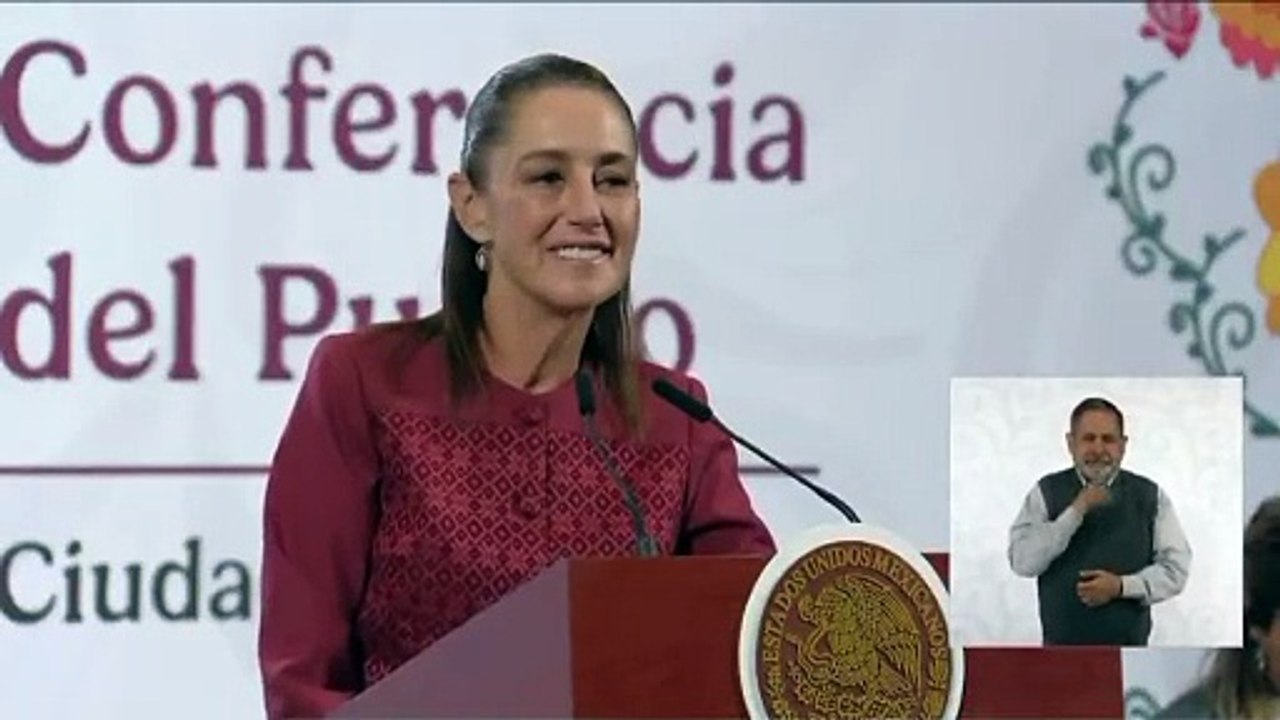Sheinbaum habla de la corona de Fátima Bosch