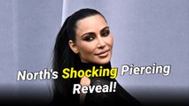 Kim Kardashian Slammed Online After 12-Year-Old North West Reveals Finger Piercings