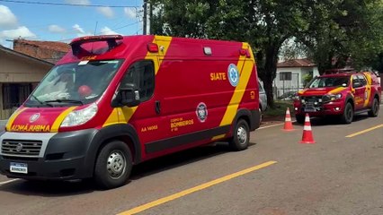 Bombeiros são acionados para atender vítima de agressão, mas mulher afirma que caiu sozinha