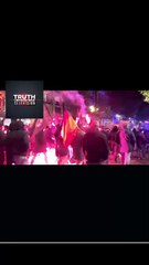 Spanish fascists march in Madrid