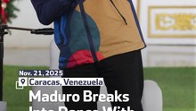 Maduro Breaks Into Dance With Remix of His Own Speeches