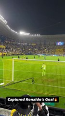 Cristiano Ronaldo's incredible goal seen from the standsIt seems impossible, but Cristiano Ronaldo continues to surprise everyone at 40 years old.