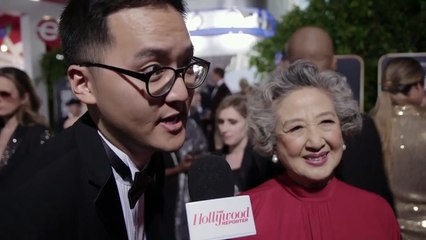 'The Farewell' Actress Zhao Shuzhen Gushes Over Meeting Leonardo "Little Leo" DiCaprio | Golden Globes 2020