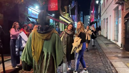 Don't tell her I am behind. Witch Prank