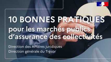 10 bonnes pratiques pour les marchés d'assurance des collectivités territoriales