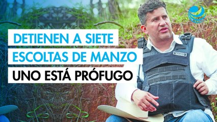 Detienen a siete escoltas de Manzo; uno está prófugo