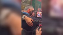 L'abbraccio di Decaro con la figlia Chiara a cui ha dedicato la vittoria elettorale