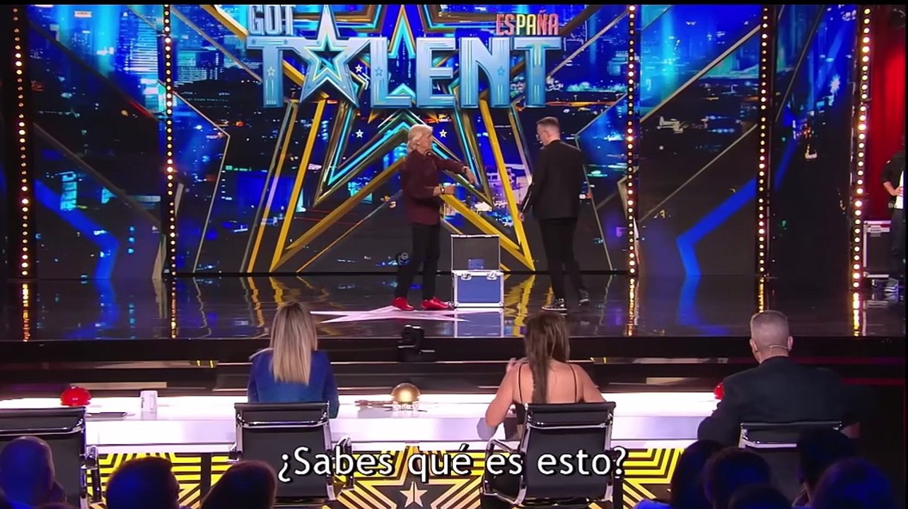 Sword Swallower on Spain’s Got Talent España 2023 Ep 9.6