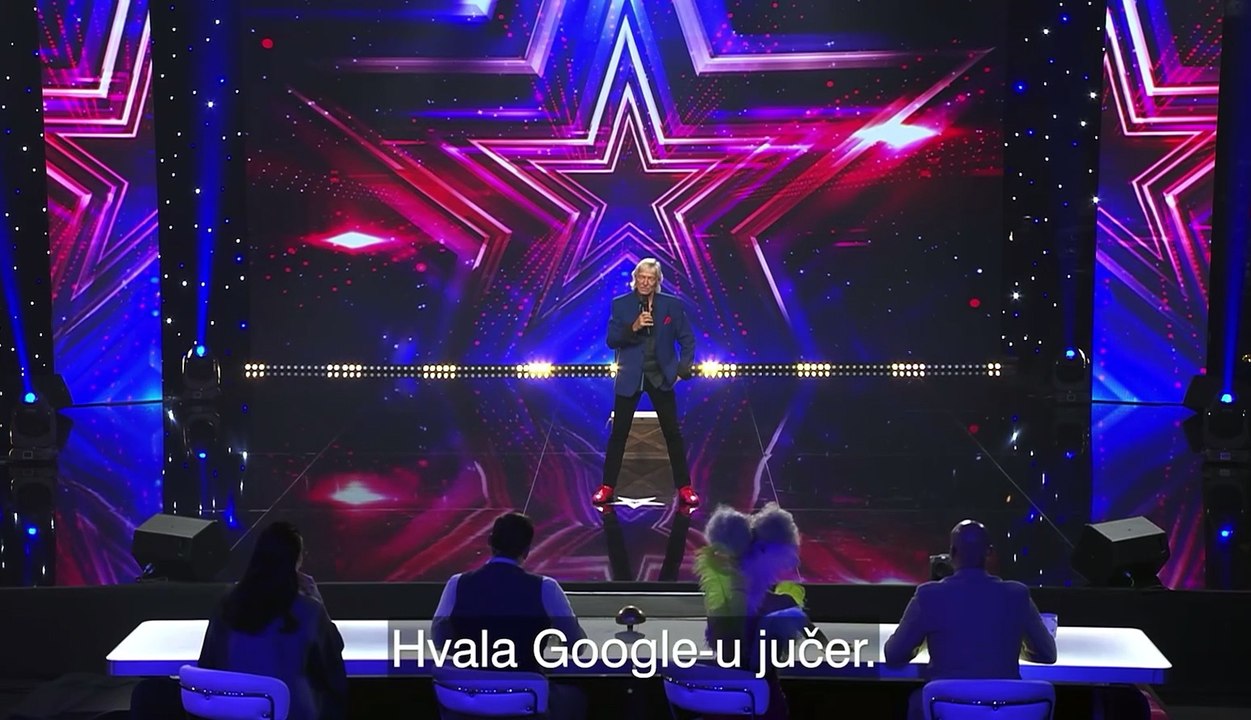 Sword Swallower on 2023 Croatia's SuperTalent