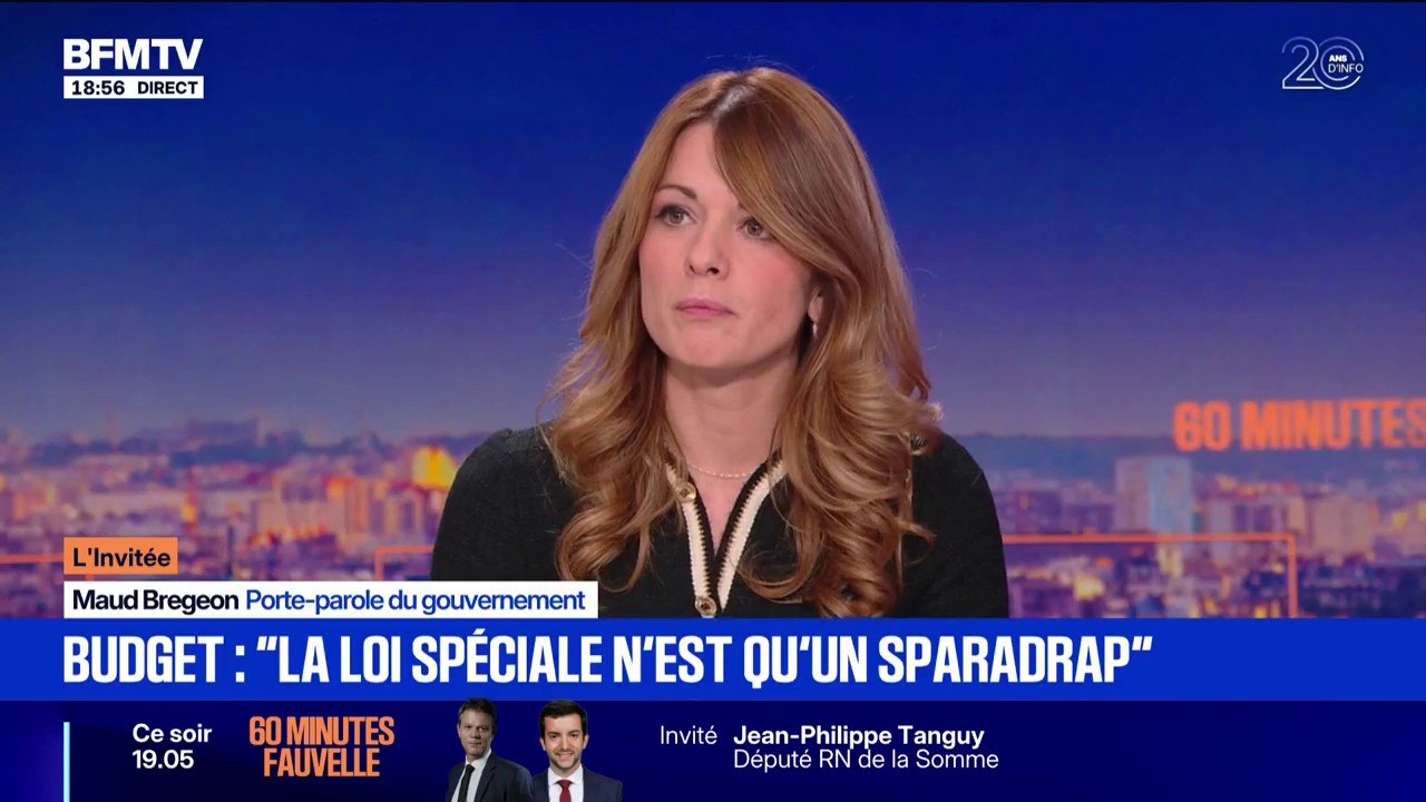 Budget 2026: Maud Bregeon assure que le Premier ministre proposera des rencontres "dans les jours à venir" avec l'ensemble des partis politiques