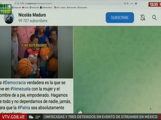 Pdte. Nicolás Maduro: La democracia verdadera es la del pueblo empoderado