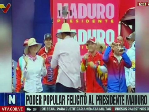 Pueblo de Venezuela felicita al Presidente Nicolás Maduro por su cumpleaños número 63