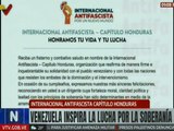 Internacional Antifascista Capítulo Honduras reafirma su solidaridad con el pueblo venezolano
