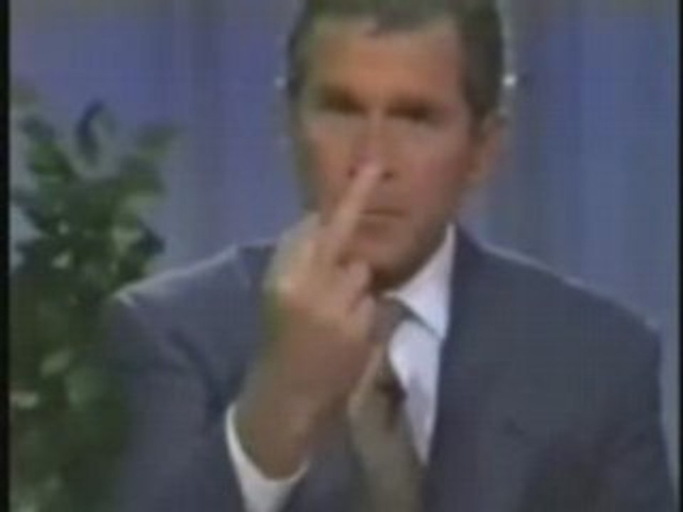 George bush funny mix