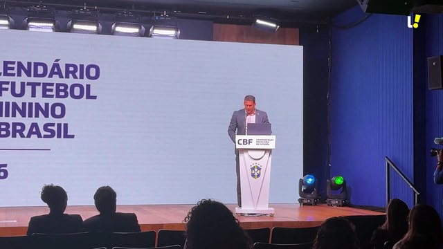 Presidente da CBF anuncia mudanças no calendário do futebol feminino de 2026