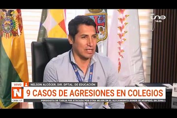 9 CASOS DE AGRESIONES EN COLEGIO