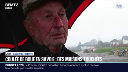 Coulée de boue en Savoie: des maisons ont été touchées