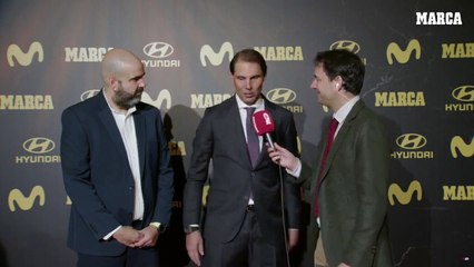 Rafa Nadal: "Deberíamos estar aquí tras todos estos años de apoyo de MARCA"