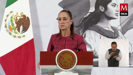 Sheinbaum llama a movilización sin violencia el 25N: "Que sea pacífica"
