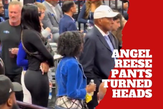 Angel Reese shows up in attention grabbing pants like a funeral while supporting her boyfriend