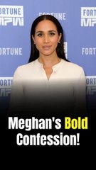 Meghan Markle Says There's 'No Such Thing as Perfect' as She Admits to Making 'Mistakes'