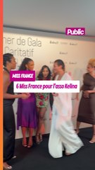 6 Miss France réunies au dîner de gala caritatif Kelina