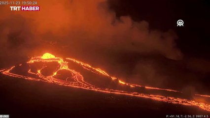 Hawaii'de Kilauea Yanardağı yeniden lav püskürttü