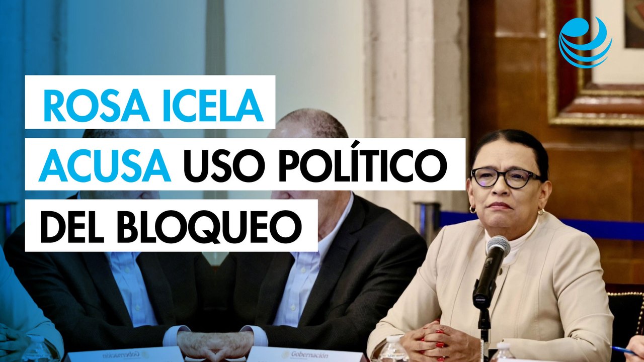 Rosa Icela acusa “motivaciones políticas” en megabloqueo de transportistas y campesinos