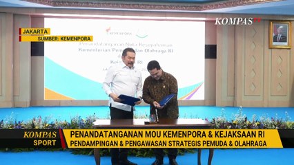 MoU Kemenpora & Kejaksaan: Erick Thohir Minta Pengawasan Ketat Program Strategis Olahraga