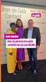 Flora Coquerel et ses parents au dîner de gala caritatif de son association Kelina