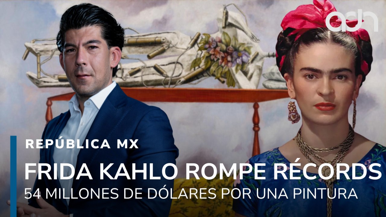 Frida Kahlo rompe récords: una pintura se vende...