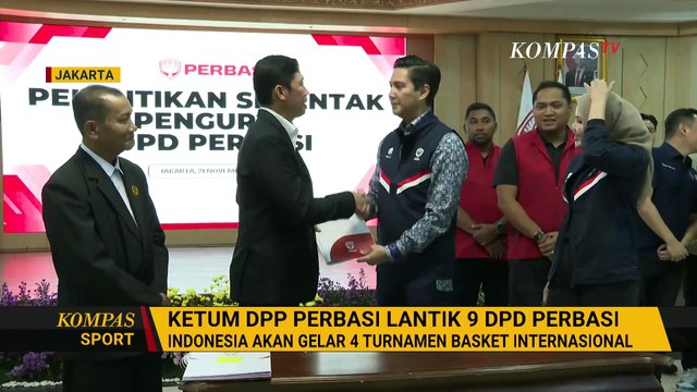 Menuju Tuan Rumah FIBA, Perbasi Resmi Kukuhkan 9 DPD Baru Demi Persiapan Kompetisi Basket Dunia