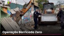 Operação policial remove 200 toneladas de barricadas na Cidade de Deus
