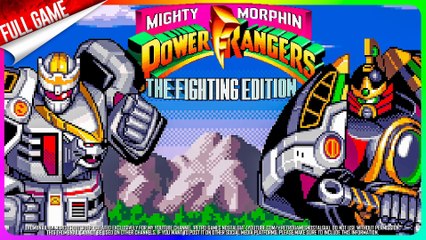 Mighty Morphin Power Rangers: The Fighting Edition (SNES - US) Longplay (100% All Fighters)